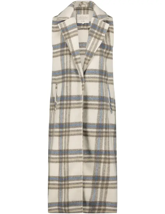 Nukus tops Rosa Gilet checke