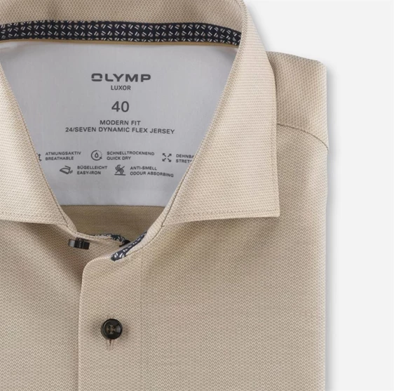 OLYMP jersey overhemd Modern Fit 120724