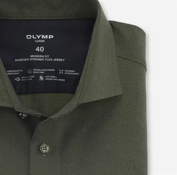 OLYMP jersey overhemd Modern Fit 121824