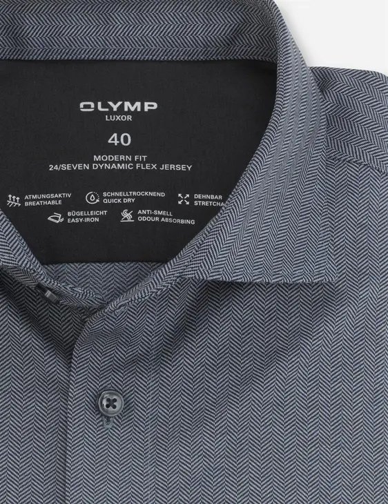 OLYMP jersey overhemd Modern Fit 121824