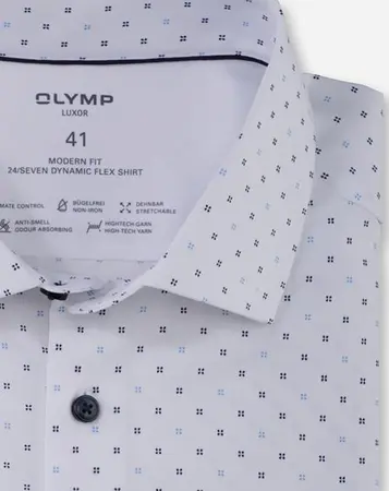OLYMP jersey overhemd Modern Fit 125054
