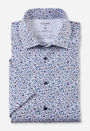 OLYMP jersey overhemd Modern Fit 128352
