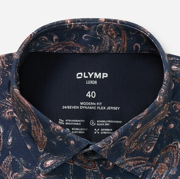 OLYMP jersey overhemd Modern Fit 132284