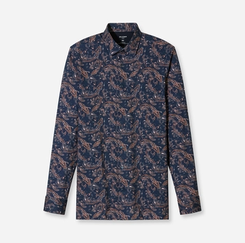 OLYMP jersey overhemd Modern Fit 132284