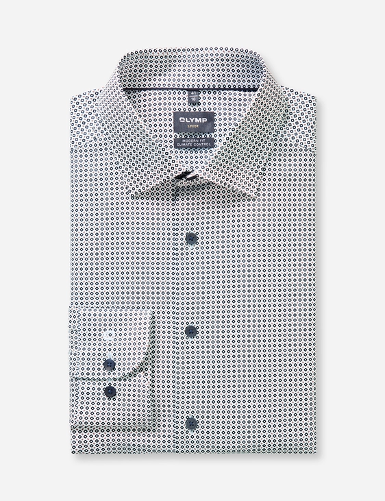 OLYMP jersey overhemd Modern Fit 133814
