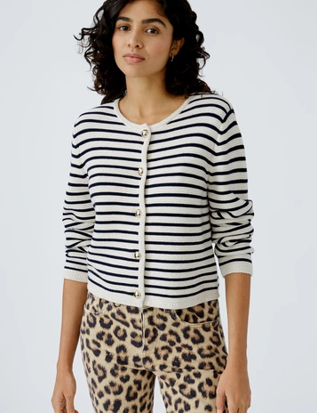 Oui gebreid vest 0091966