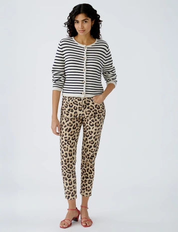 Oui gebreid vest 0091966