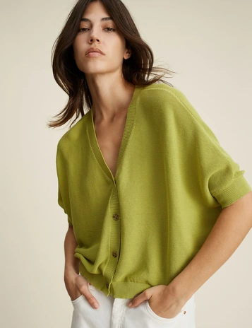 Oui gebreid vest 0092976