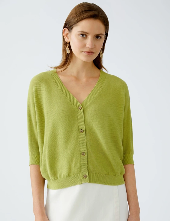 Oui gebreid vest 0092976
