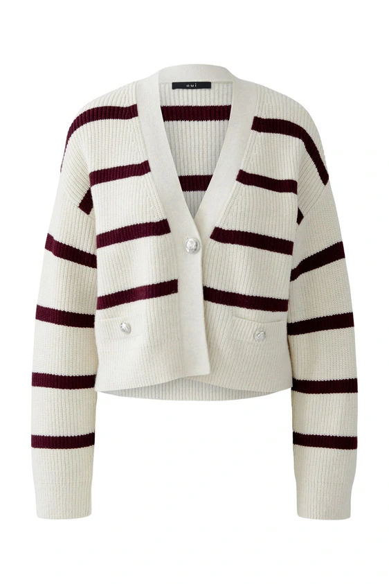 Oui gebreid vest 0094129