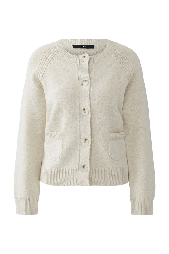 Oui gebreid vest 0094179