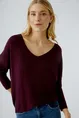 Oui v-hals trui 0093708