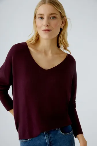 Oui v-hals trui 0093708