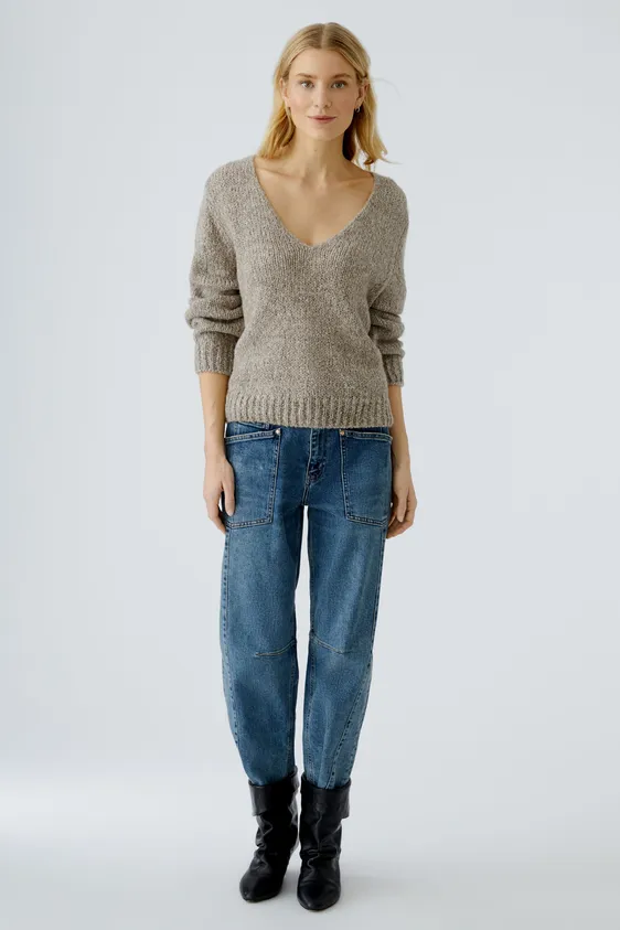 Oui v-hals trui 0094281