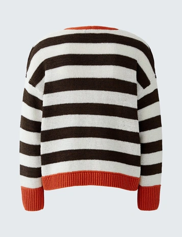 Oui v-hals trui 0096491