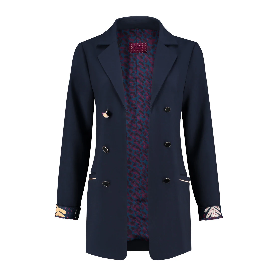 blauw blazer