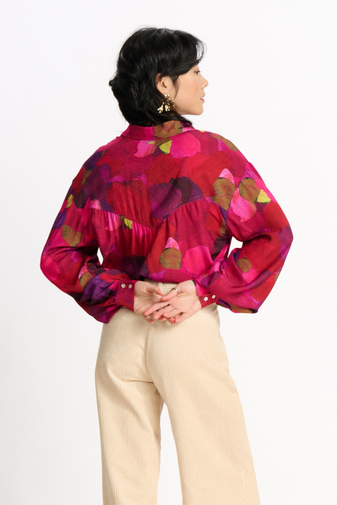 Pom blouse SP7408