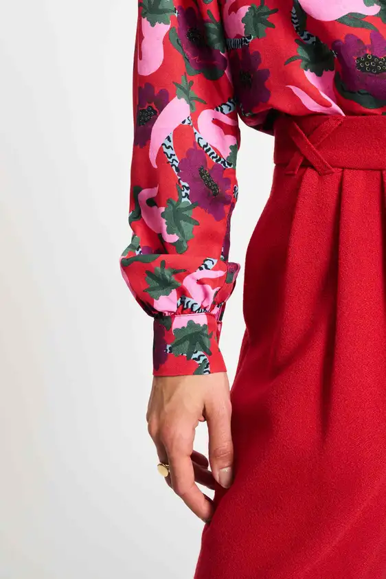 Pom blouse SP9289