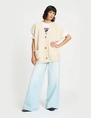 Pom gebreid vest SP9266
