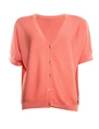 Poools gebreid vest 423109