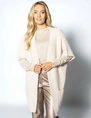 Poools gebreid vest 443121