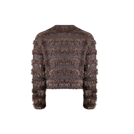 Poools gebreid vest 533110
