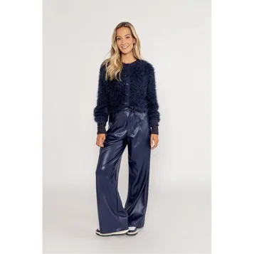 Poools gebreid vest 533143