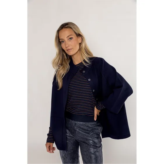 Poools gebreid vest 533156