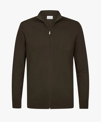 Profuomo gebreid vest Slim Fit PPXJ10009E