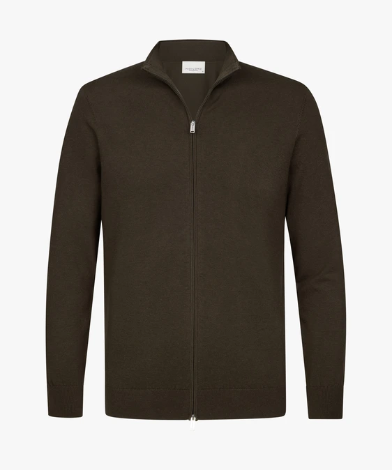 Profuomo gebreid vest Slim Fit PPXJ10009E