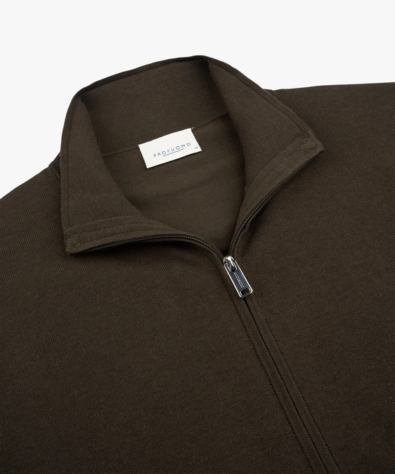 Profuomo gebreid vest Slim Fit PPXJ10009E