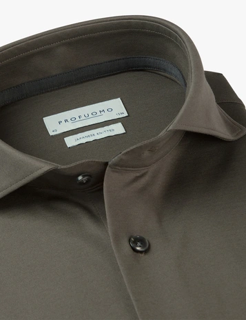 Profuomo jersey overhemd PPVH30044E