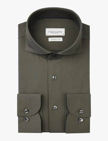 Profuomo jersey overhemd PPVH30044E