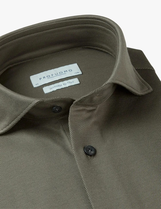 Profuomo jersey overhemd PPVH30046E