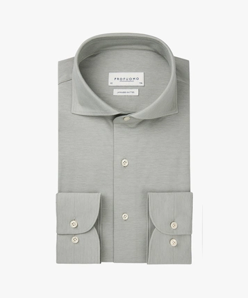 Profuomo jersey overhemd PPWH10002F