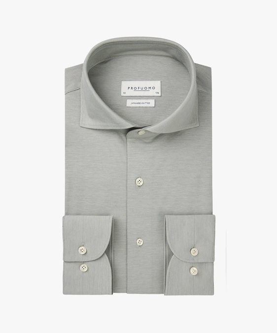 Profuomo jersey overhemd PPWH10002F