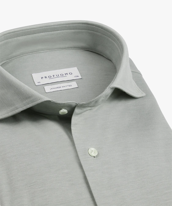 Profuomo jersey overhemd PPWH10002F