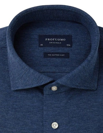 Profuomo jersey overhemd Slim Fit PP0H0A045