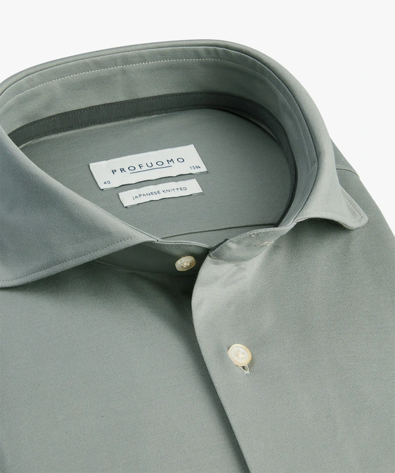 Profuomo jersey overhemd Slim Fit PP2H00008A