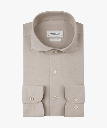 Profuomo jersey overhemd Slim Fit PP2H00008B