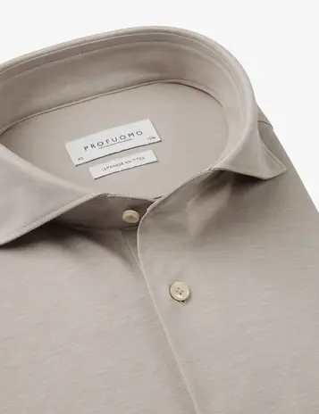 Profuomo jersey overhemd Slim Fit PP2H00008B