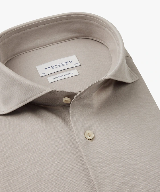 Profuomo jersey overhemd Slim Fit PP2H00008B
