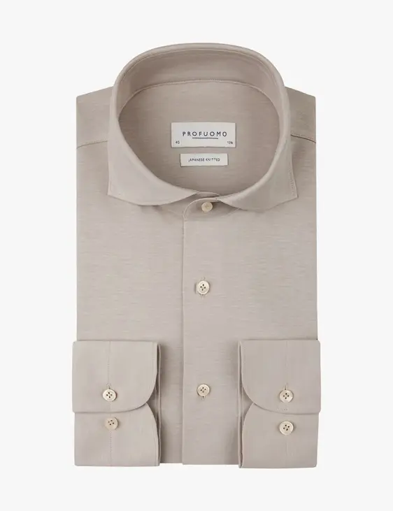 Profuomo jersey overhemd Slim Fit PP2H00008B