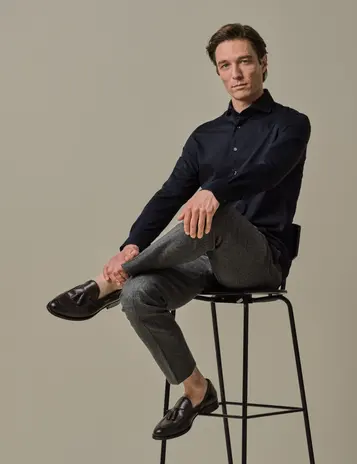 Profuomo jersey overhemd Slim Fit PP2H00008C