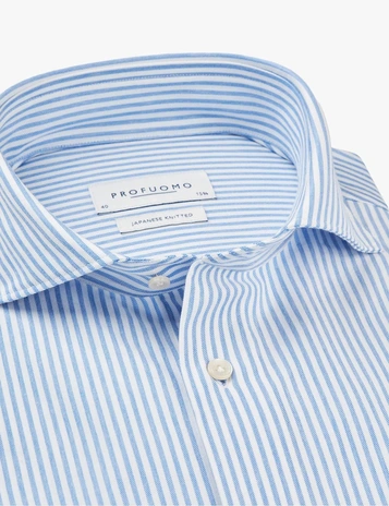 Profuomo jersey overhemd Slim Fit PP2HC10008