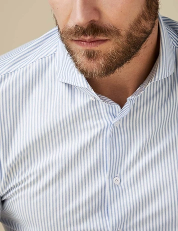 Profuomo jersey overhemd Slim Fit PP2HC10008