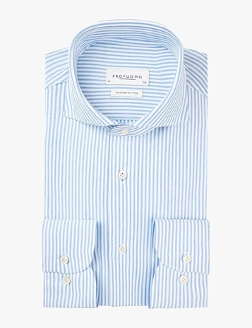 Profuomo jersey overhemd Slim Fit PP2HC10008