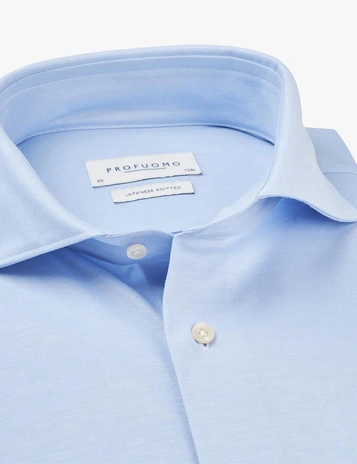 Profuomo jersey overhemd Slim Fit PP2HC10009
