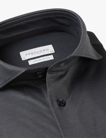 Profuomo jersey overhemd Slim Fit PPVH30044F