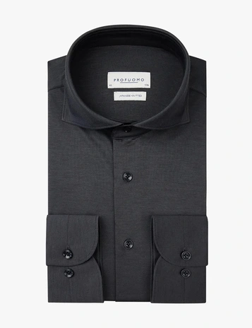 Profuomo jersey overhemd Slim Fit PPVH30044F
